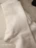 雅鹿【100%新疆棉】袜子男中筒袜抗菌秋冬纯色防臭棉袜 【白色 5双】雅鹿专柜正品 5双 实拍图