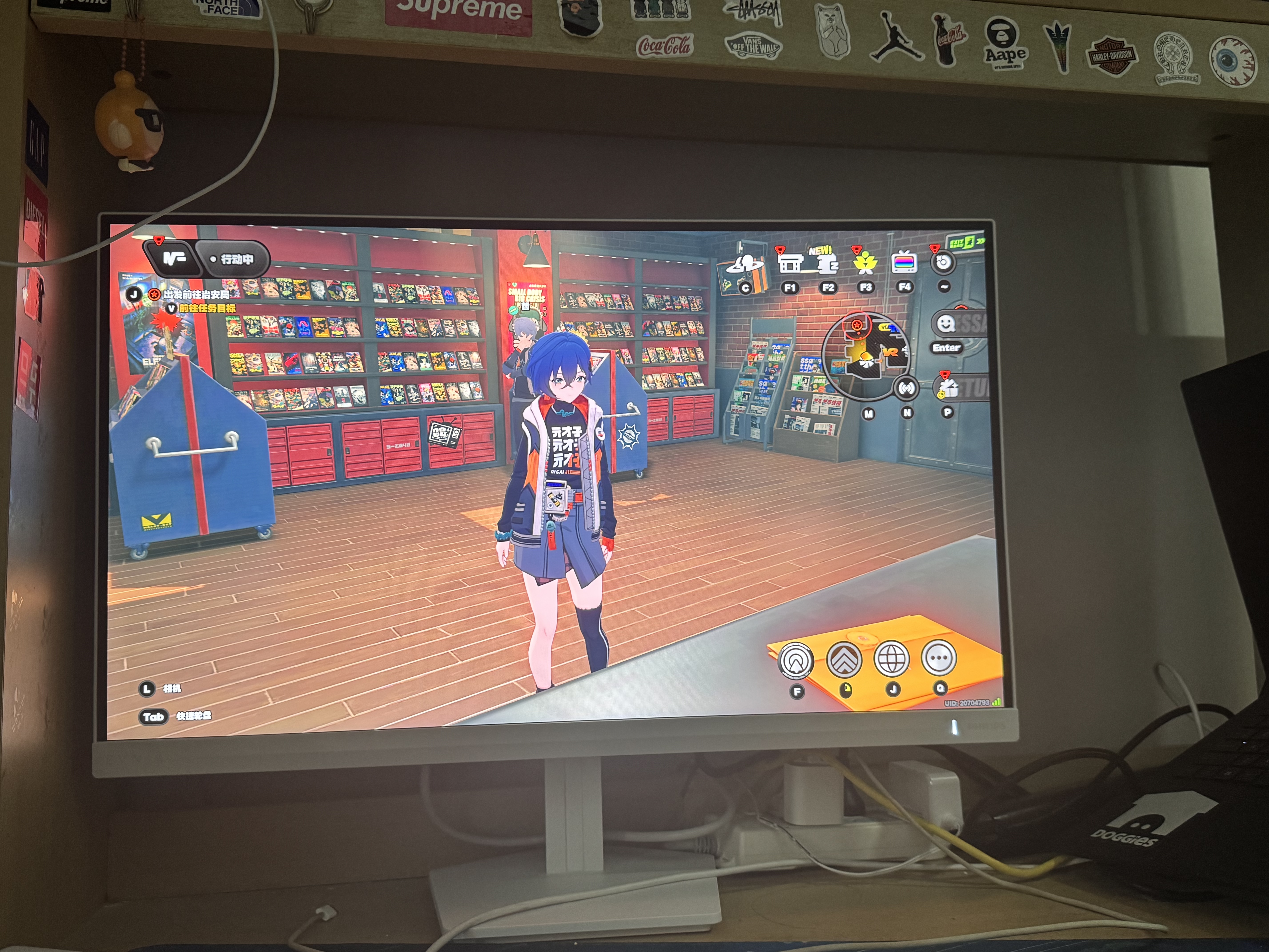 飞利浦EVNIA弈威 27英寸2K240Hz电竞高清显示器 FastIPS快速液晶 0.3ms HDR400 游戏显示屏幕 27M2N3501PF 2K260Hz白色 实拍图
