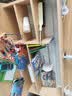 龙承匠人儿童学习桌椅套装可升降写字书实木桌中小学生3-18岁桌课椅子K80 【升级吊柜】1.2米实木桌+稀土控轴灯+自动追背椅咖 赠学习大礼包 实拍图