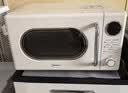 美的（Midea）【爆款历史底价】复古奶油风高颜值微波炉20L小型家用迷你五档速热均匀加热易清洁转盘式M2F M2F复古奶油风微波炉 20L 实拍图