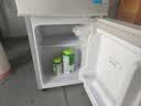 奥克斯小冰箱家用小型迷你冷藏冷冻两用出租房宿舍用节能省电寝室办公室电冰箱 【净化去味】126银色【高效保鲜 铜管速冷】22L 实拍图