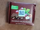 瑞特滋（RITTER SPORT）葡萄干榛子牛奶巧克力100g 休闲零食情人节礼物送男女友七夕礼物 实拍图