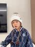 Kocotreekk树儿童帽子抗静电可爱绒球男童女孩宝宝冬季帽子 实拍图