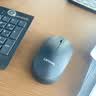 联想（Lenovo）无线鼠标 办公鼠标便携鼠标 笔记本鼠标 电脑鼠标 M26黑 带无线2.4G接收器 实拍图