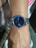 海鸥（SEAGULL）手表男士自动机械表小钢炮日历男士手表生日礼物男表+皮带套装 蓝 实拍图