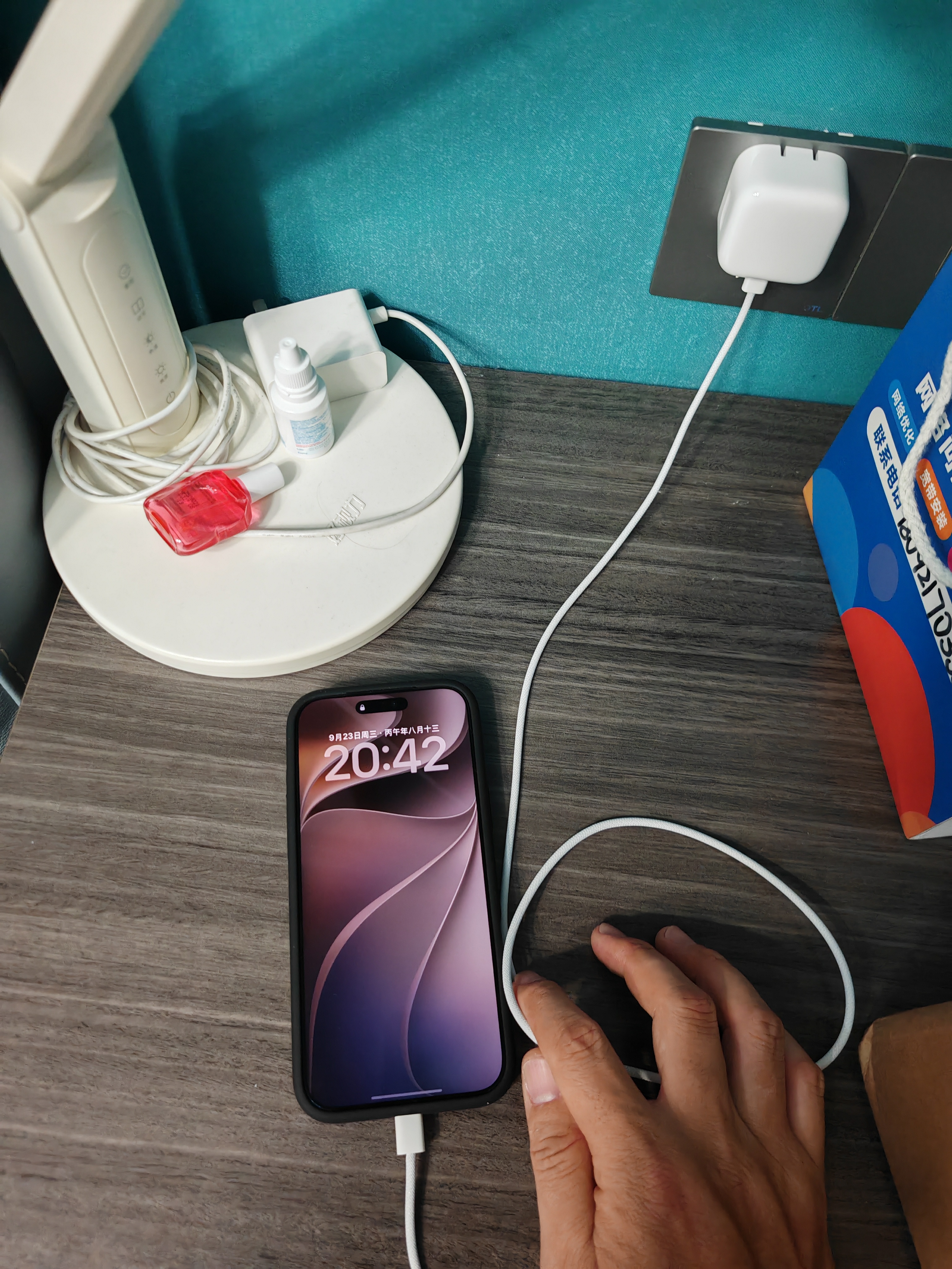 Apple/苹果 40W（至高60W） type-c快充充电器 苹果usb-c原装充电头 苹果iPhone 18 Pro Max充电器 实拍图