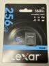 雷克沙（Lexar）256GB TF（MicroSD）存储卡 V30 A2 读160MB/s 游戏机平板行车监控录像内存卡 4K超清拍摄（BLUE） 实拍图