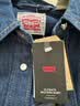Levi's李维斯女士美式复古简约通勤经典翻领宽松蓝色牛仔衬衫 深蓝色 L 实拍图
