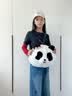 维尼小象大熊猫玩偶公仔包包双肩包斜挎包毛绒玩具背包送女生中秋节礼物 实拍图