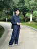李维斯（Levi's）儿童牛仔裤弯刀裤男童裤子2026秋季新款直筒裤长裤女 星空蓝 160 /69 【建议身高158-170cm】 晒单实拍图