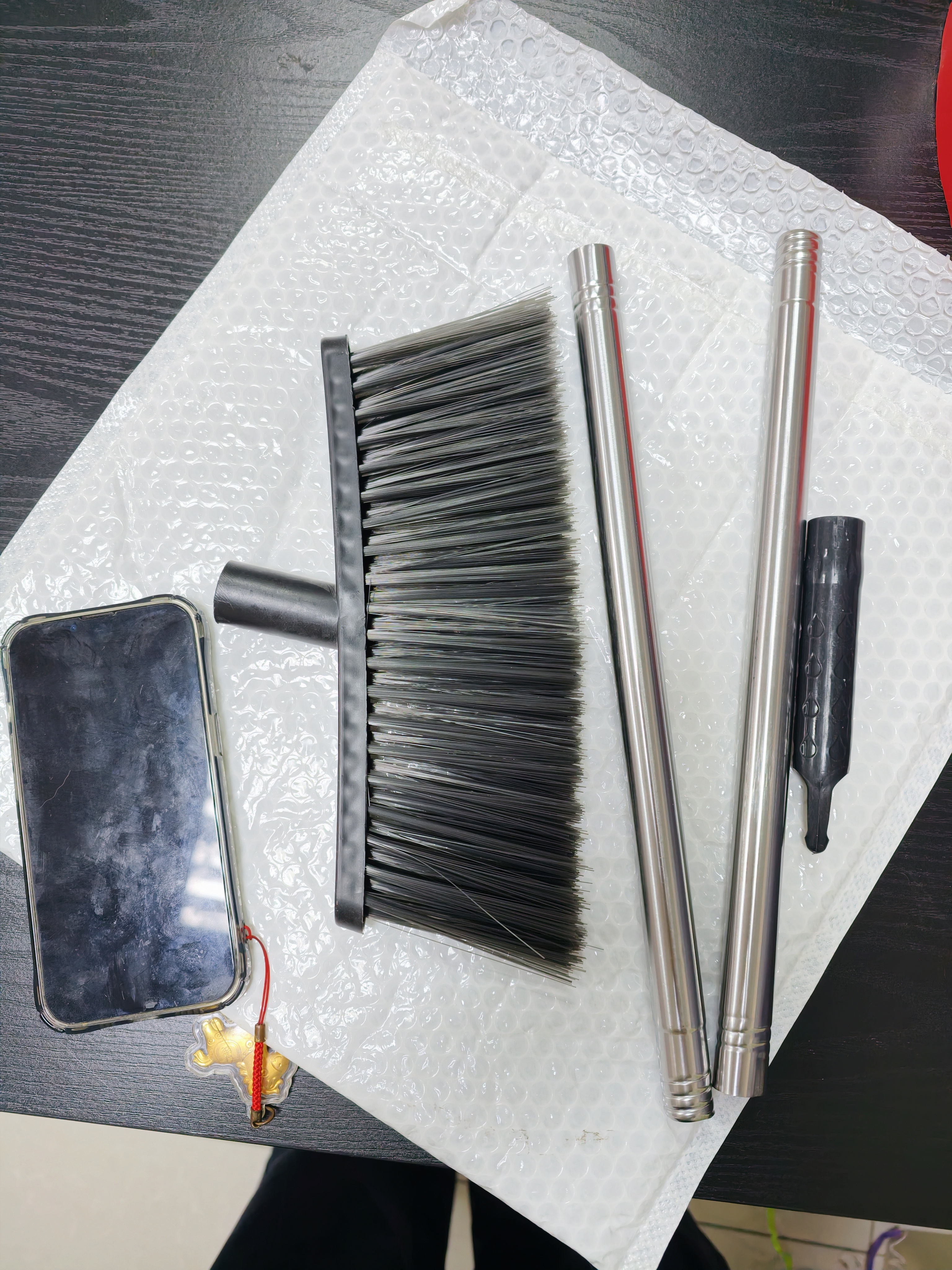 加大扫把簸箕家用软毛组合单个扫地撮箕扫帚加厚头发套装笤帚 限时福利 |单扫把颜色款式随机 实拍图