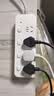 公牛（BULL）新国标过载超功率保护分控插座/插线板/插排宿舍家用桌面拖线板3C认证 4位分控全长5米 GN-B3043 实拍图