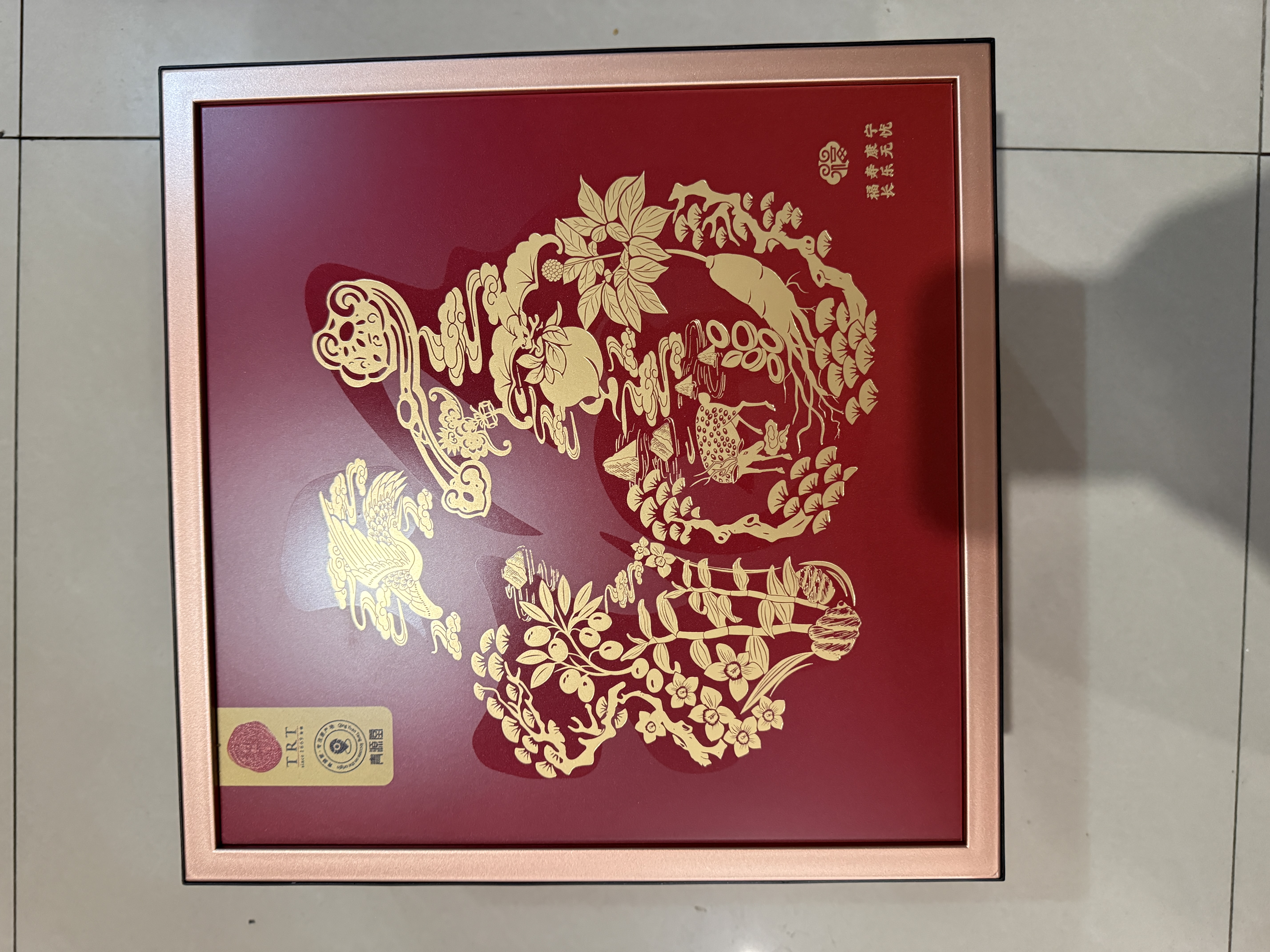 同仁堂品牌北京同仁堂西洋参礼盒红参片黄芪石斛中秋礼品送长辈父母 实拍图