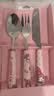 满朝佳（MANCHAOJIA）三丽鸥不锈钢勺子叉子家用汤匙吃饭喝汤可爱甜品西餐刀叉餐具套装 实拍图
