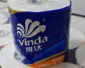 维达（Vinda）有芯卷纸 蓝色经典4层140克*10卷 厚韧 卫生纸厕纸 卷筒纸纸巾 实拍图