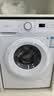 美的（Midea）滚筒洗衣机全自动 8公斤家用超薄 小型租房用 MG80V01JPY 以旧换新 补贴 京东自营 实拍图