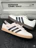adidas「T头鞋」VL COURT CLASSIC板鞋德训鞋男女阿迪达斯轻运动   汉玉白/黑色/树脂黄   37 实拍图