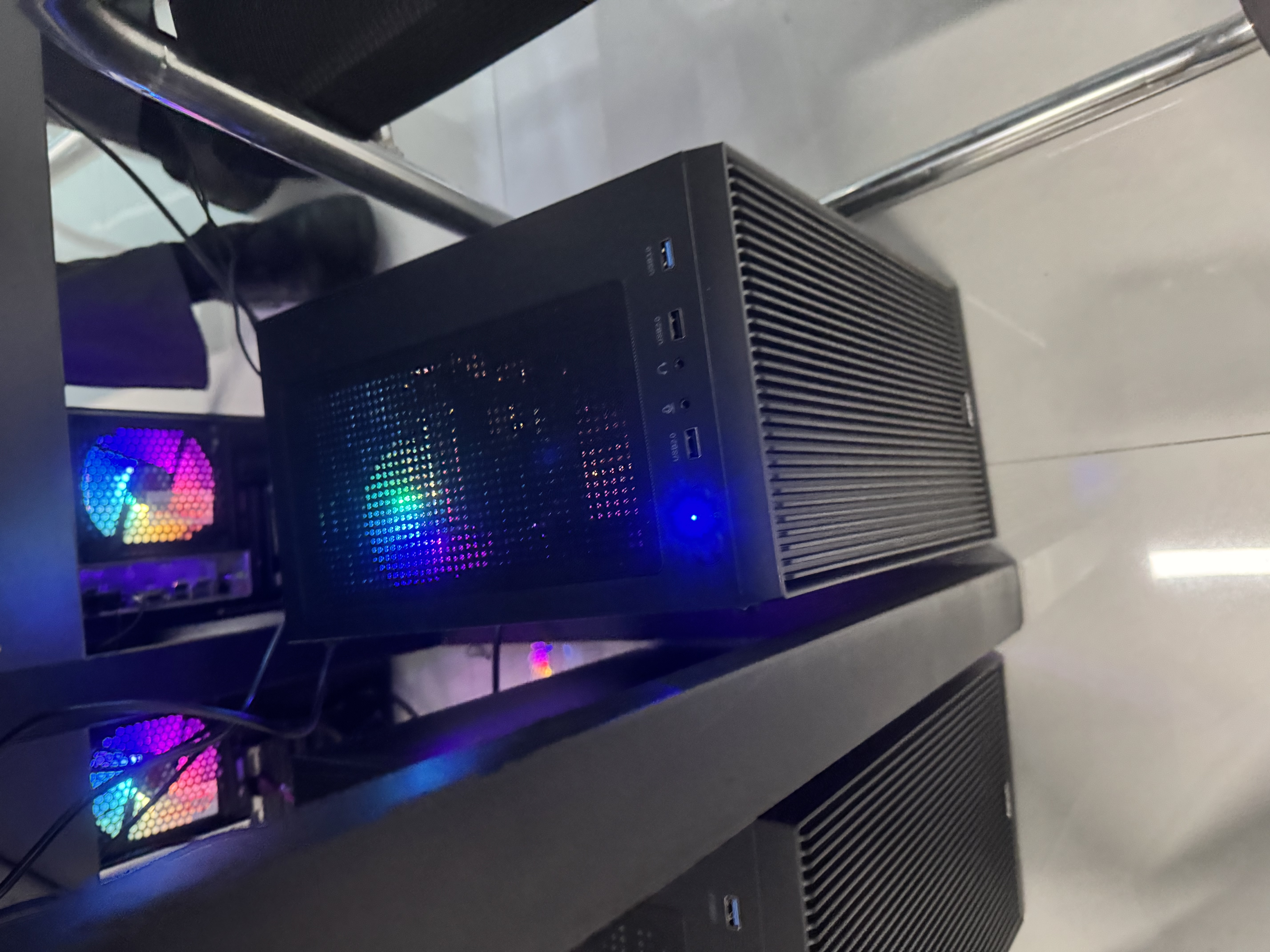 微星（MSI） i5 12400F/14400F/RTX3060/4060/5060Ti黑悟空三角洲游戏主机电脑台式机组装电脑主机DIY整机 配置一i5 10400F丨756G丨RTX3050 实拍图