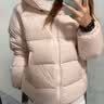 骆驼（CAMEL）【抱抱】抗静电户外羽绒服700蓬男女同款冬季加厚保暖连帽面包服 实拍图