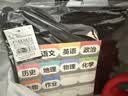 得力（deli）挂书袋课桌书挂袋 升级D收纳书桌挂袋 书袋 学生书本收纳神器 黑色加厚款十五层开学文具礼物 实拍图