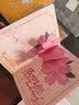佳妍向日葵贺卡 3D立体教师节贺卡礼物送老师卡片毕业季祝福感谢卡 实拍图