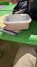 乐扣乐扣（LOCK&LOCK）炫彩食品级不锈钢保鲜盒冰箱厨房收纳盒水果学生餐盒1.2L绿色 实拍图