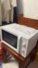 美的（Midea）快捷微波炉 家用小型 360°转盘加热 旋钮操控 易洁内胆2026新款升级（M1-L213B二代） 实拍图