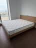 全友家居 北欧原木风主卧室家用双人大床1.8米x2米现代简约板式床家具 实拍图
