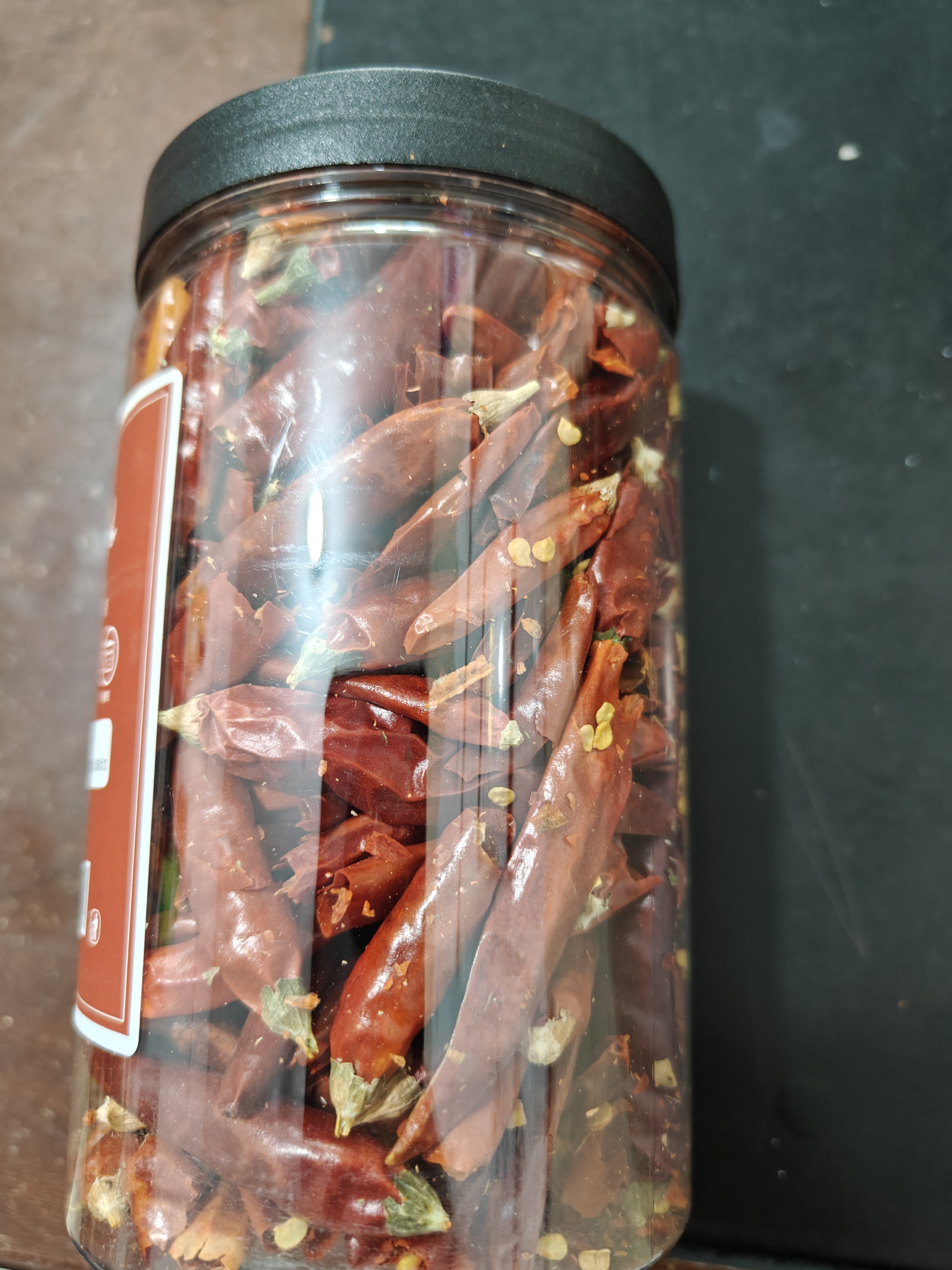 蔚鲜来满天星干辣椒100g罐装香辣红辣椒干货四川火锅调料干锅底料香辛料 实拍图