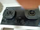 华帝【升级防干烧+双边定时+70%热效率】官方燃气灶天然气嵌入式5.2kW猛火煤气炉双灶具灶台i10308F 实拍图