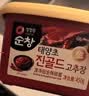 清净园韩国进口 部队火锅石锅拌饭炒年糕酱金辣椒酱450g+生大酱500g 实拍图
