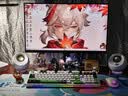 SANC盛色23.8英寸2K原生180Hz FastIPS显示器硬件低蓝光 小夜灯耳机挂架 电脑电竞屏幕 G52Max 实拍图