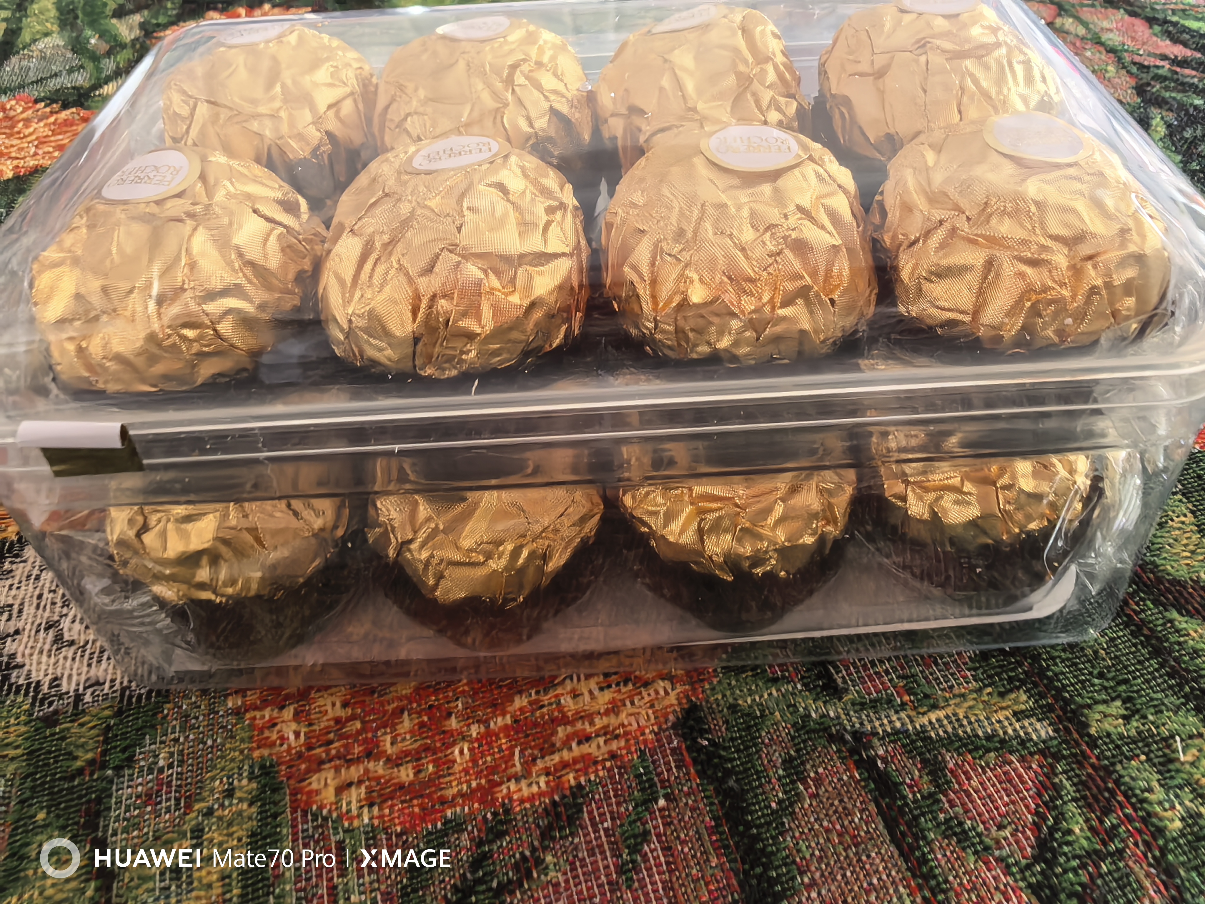 费列罗巧克力礼盒16粒200g 榛果威化 糖果 零食 喜糖 中秋节礼物 实拍图