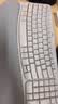 罗技（Logitech）Wave Keys人体工学键盘无线蓝牙办公平板ipad键盘Mac笔记本薄膜98配列键盘家用双模带掌托倾角支架 Wave Keys+Lift【白色带2个接收器】 实拍图