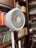 美的（Midea）【暴风循环】空气循环扇大风量电风扇落地扇轻音家用台式摇头卧室节能小风扇柔风轻羽扇 FGA24TQ 实拍图