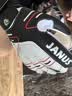 JANUS 经典系列儿童成人小学生专业带护指足球守门员手套门将手套龙门手套比赛训练手套 JA383 黑色 9号【成人码】 实拍图