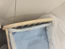 优乐博（ULOP）婴儿床实木无漆可移动拼接宝宝床多功能带尿布台新生儿bb摇摇床 婴儿床[送皇冠5件套+蚊帐+棕垫] 实拍图