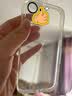 英悦 适用苹果15手机壳iPhone15Pro Max新款Plus高级感透明硅胶镜头全包防摔超薄自带镜头膜十五保护套 苹果15【全透明】超透抗黄·带镜头膜+配钢化膜 实拍图