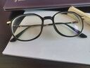 依目奇 防蓝光眼镜小红书网红款可配有度数近视眼镜超轻多边形眼镜框 时尚黑 防蓝光1.61非球面镜片0-800度 度数留言 实拍图