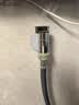 九牧（JOMOO）洗衣机角阀龙头水嘴不锈钢4分卡扣螺纹接口银色X74108-818/1C-1 实拍图