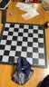 友邦（UB） 国际象棋磁性折叠便携成人儿童学生教学露营用棋4812B-C(大号) 实拍图