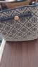 汤丽柏琦（Tory Burch）tb女包Romy T Monogram老花水桶包中号单肩斜挎手提包礼物新款 实拍图
