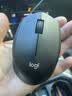 罗技（Logitech）M330 静音鼠标 无线鼠标 办公鼠标 右手鼠标 带无线微型接收器 黑色 实拍图