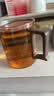 泥也水杯子玻璃泡茶杯高硼硅耐热加厚家用办公杯喝茶个人专用杯大容量 实拍图