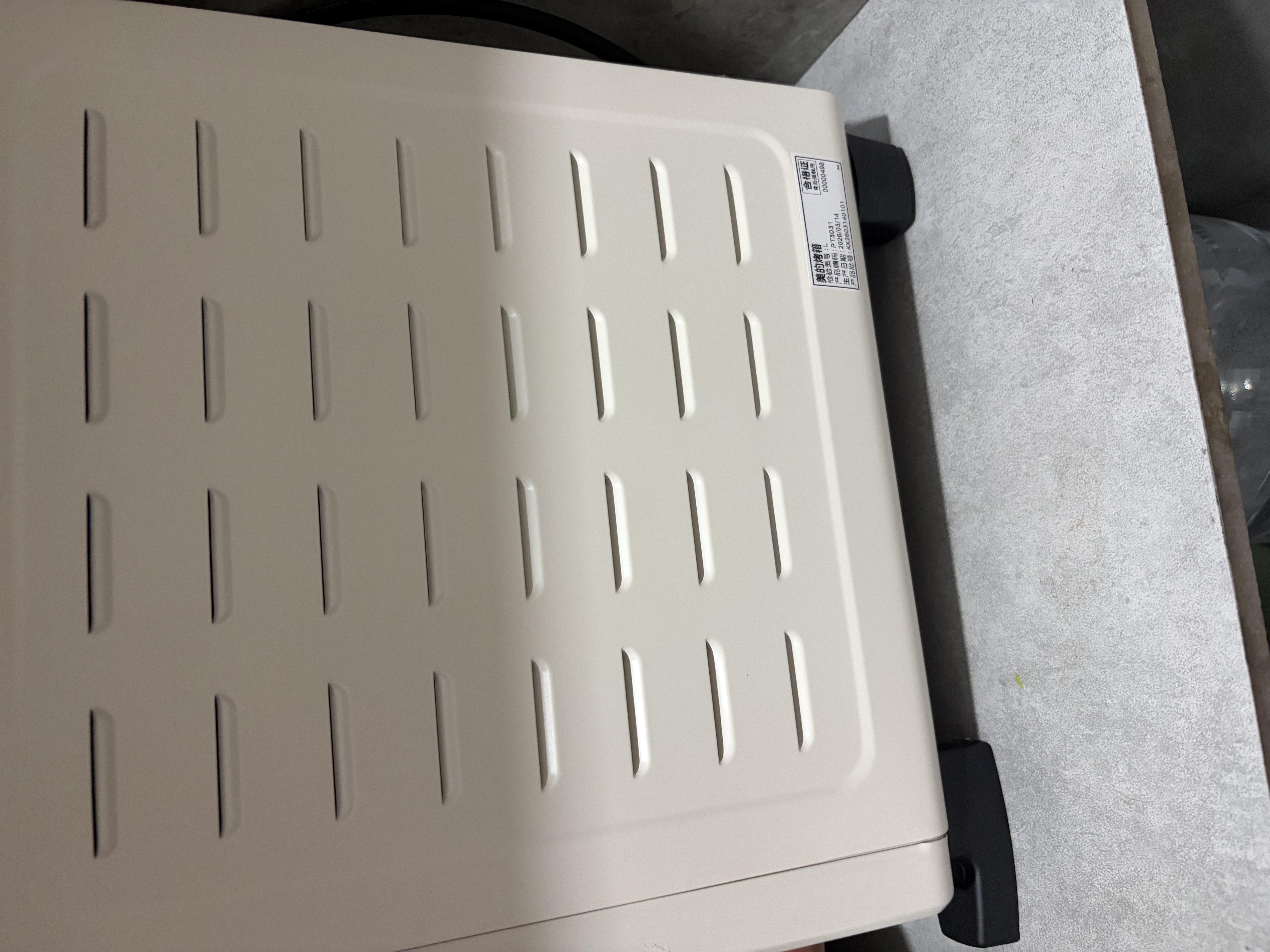 美的（Midea）多功能家用电烤箱30升 机械式操控 专业烘焙易操作 烘烤蛋糕面包PT3031 实拍图