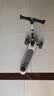 贝易至尊滑板车 宝宝可坐可骑滑1-3-6岁宝宝礼物男女多功能滑滑车 便携折叠单板 加宽闪光轮胎 云母灰 实拍图