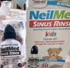 neilmed洗鼻器儿童鼻腔冲洗器生理盐水开学120ml+1.04g*30包洗鼻盐礼品 实拍图