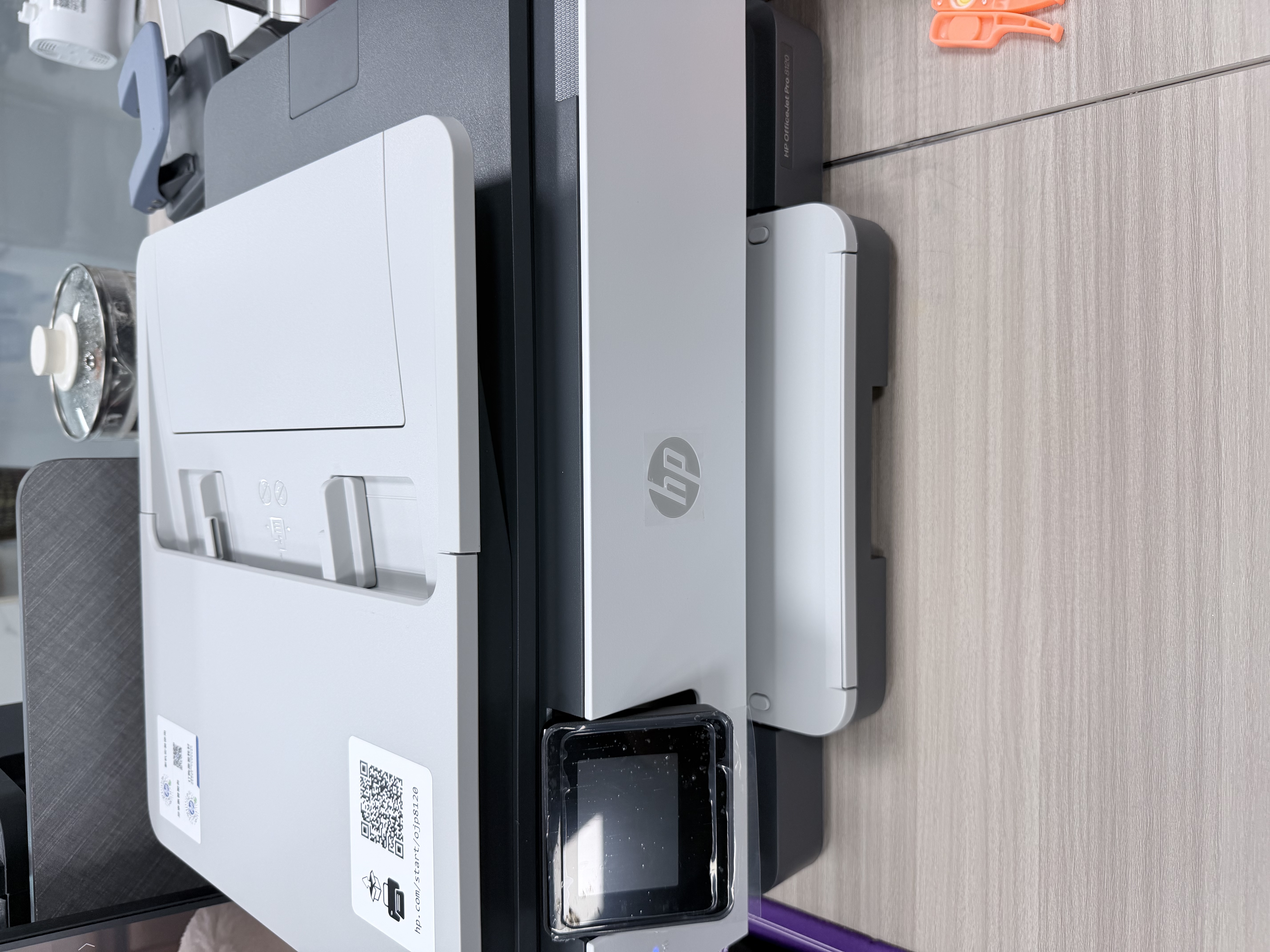 惠普（HP）8120三合一家用彩色多功能一体打印机（高速双面打印，微信打印，明星机型） 实拍图
