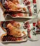 无穷即食鸡肉零食小吃熟食烤鸡肩胛骨肉蜂蜜味60g共4独立小包 实拍图