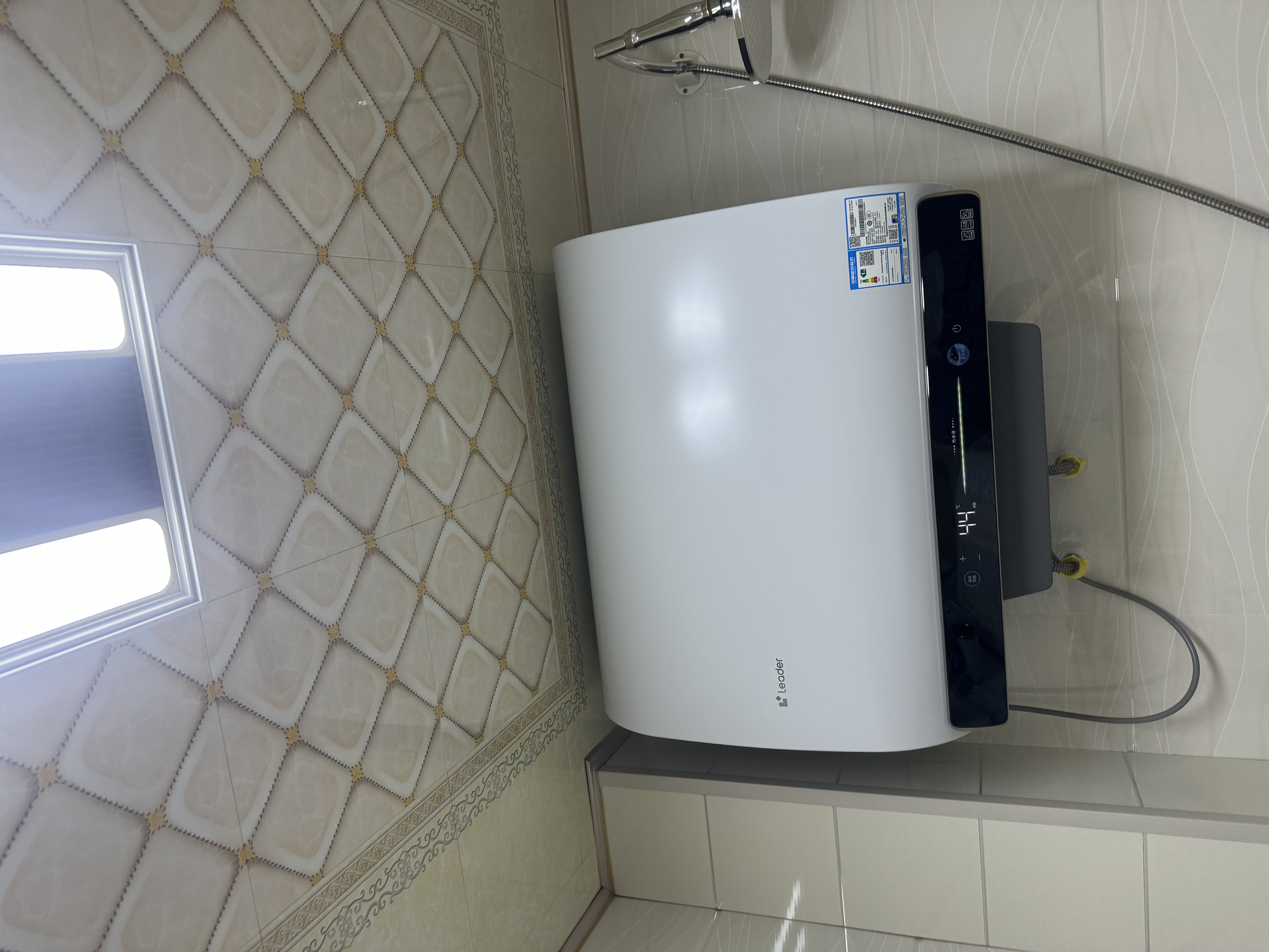 统帅海尔出品统帅懒人无镁棒F9PRO电热水器60L双胆扁桶净肤洗变频节能国家补贴京东自营上门安装 实拍图
